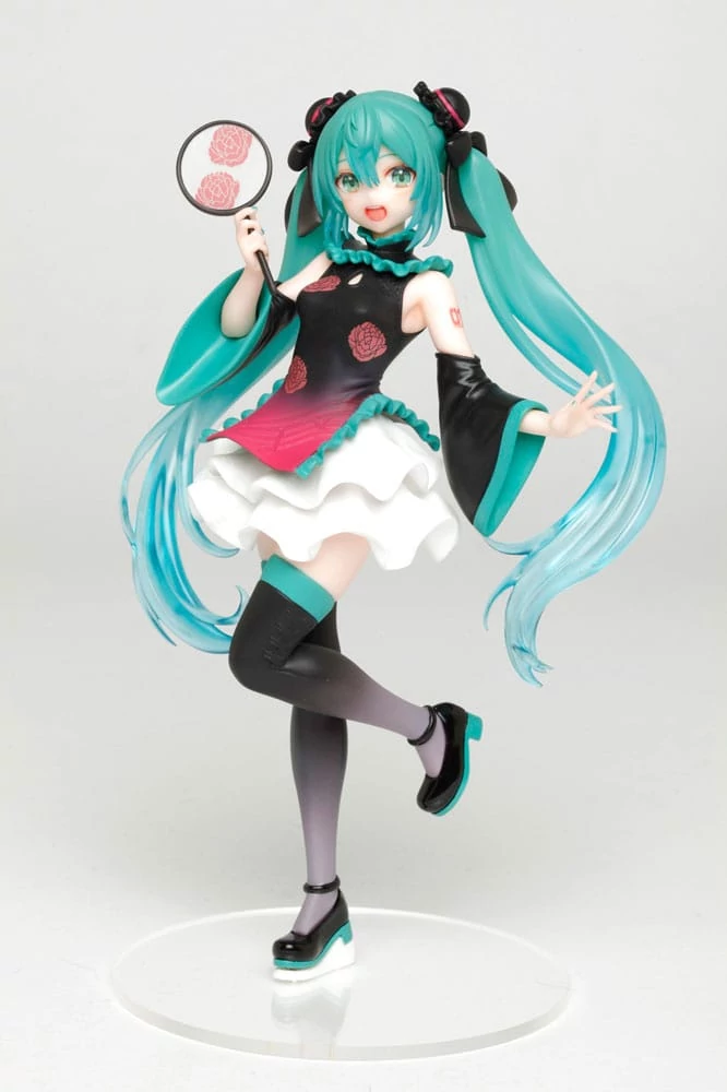 Hatsune Miku Costumes PVC Szobor - Mandarin Dress Ver. 20 cm