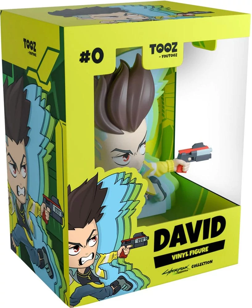 Cyberpunk Edge Runners Vinyl Figura - David 11 cm