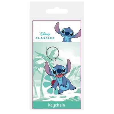 Lilo & Stitch PVC Kulcstartó - Stitch Smile