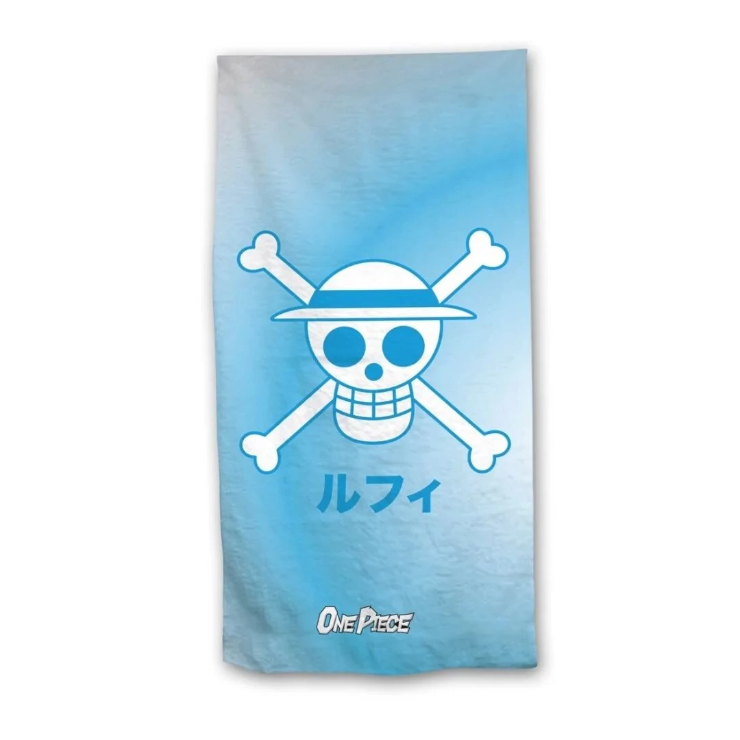 One Piece Strandtörölköző - Straw Hat Crew 100% Pamut 70x140cm