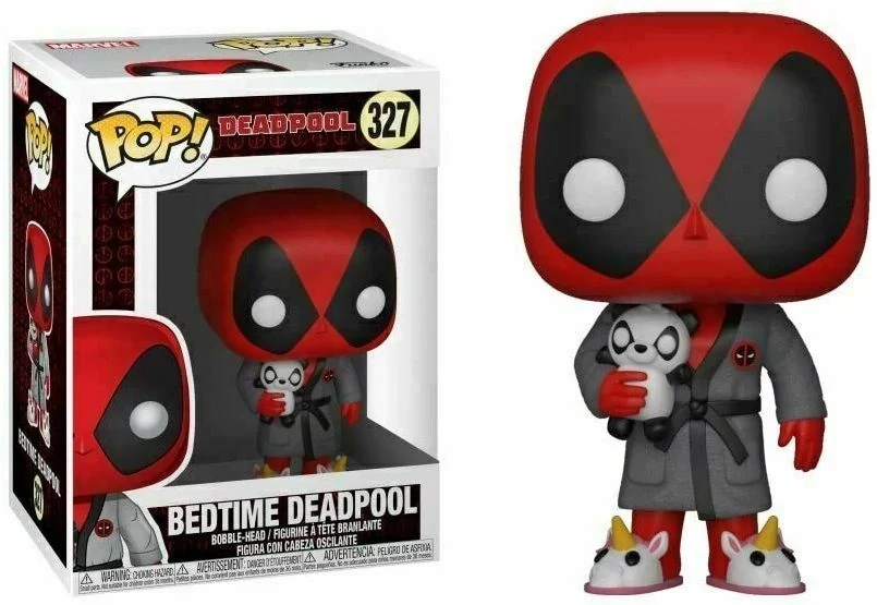 Marvel Comics Funko POP! Figura - Deadpool in Robe 9 cm #327