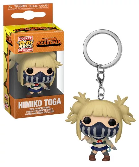 My Hero Academia Pocket POP! Kulcstartó - Himiko Toga w/Face Cover