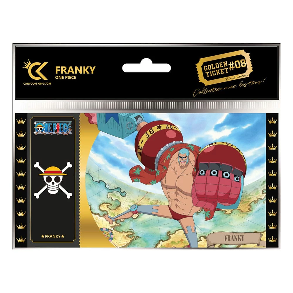 One Piece Golden Ticket Black Edition - Franky #08