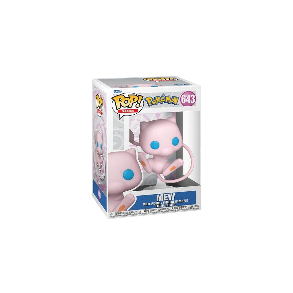 Pokemon Funko POP! Games Vinyl Figura - Mew 9 cm #643