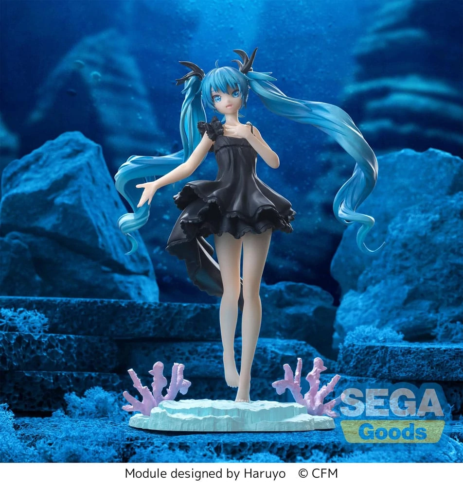 Hatsune Miku Luminasta PVC Szobor - Hatsune Miku Deep Sea Girl 18 cm