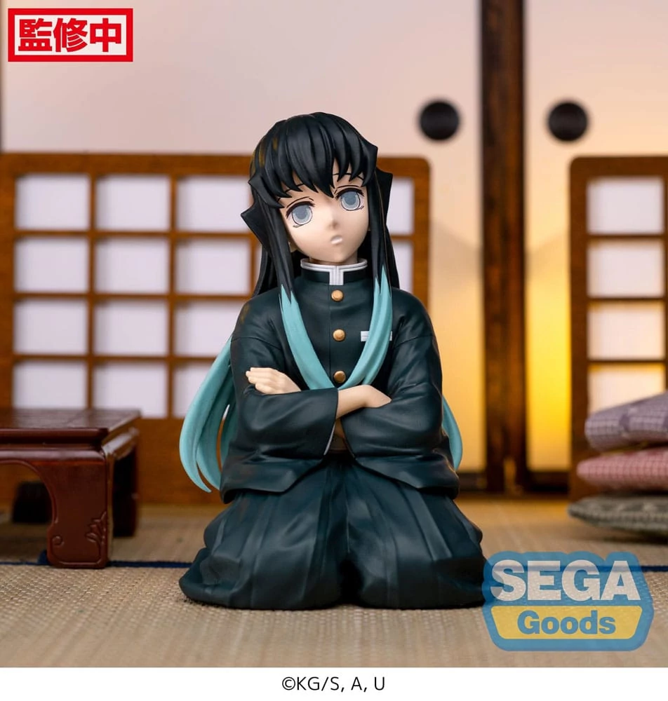 Demon Slayer: Kimetsu no Yaiba PM Perching PVC Szobor - Muichiro Tokito Swordsmith Village Arc 13 cm
