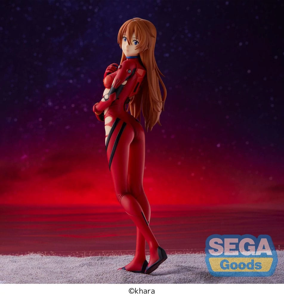 Evangelion: 3.0+1.0 Thrice Upon a Time SPM PVC Szobor - Asuka Langley On The Beach (re-run) 21 cm