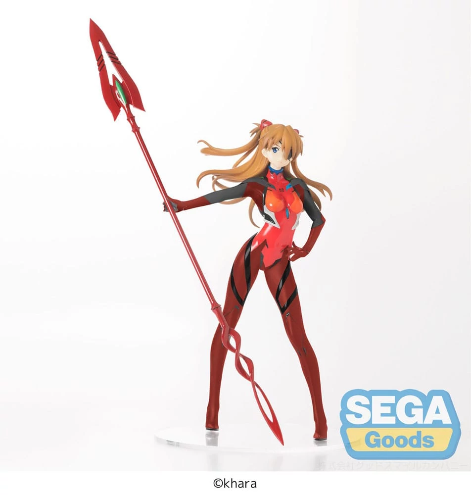Evangelion: New Theatrical Edition LPM PVC Szobor - Asuka x Spear of Cassius (re-run) 30 cm