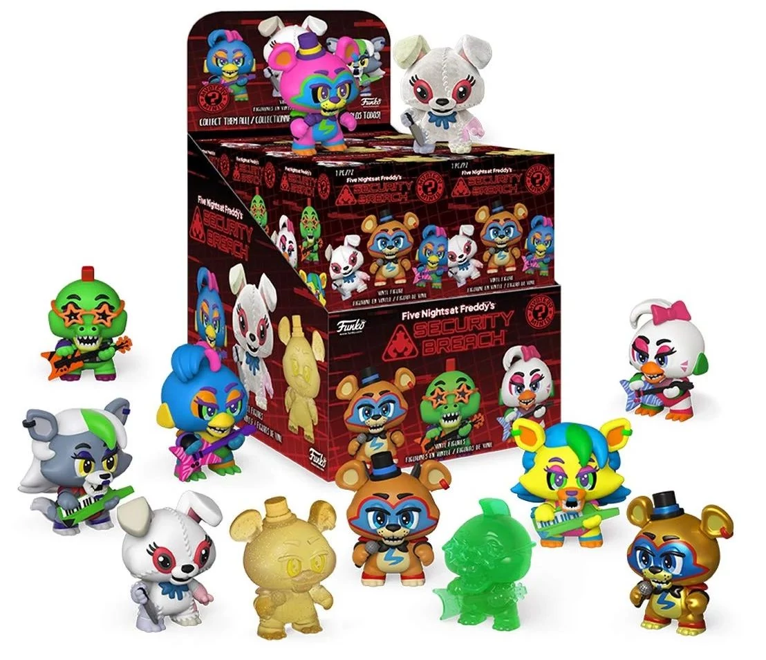 Five Nights at Freddy’s S1 Mystery Mini Figura - Security Breach