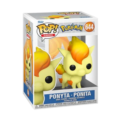 Pokemon Funko POP! Games Vinyl Figura - Ponyta (EMEA) 9 cm #644