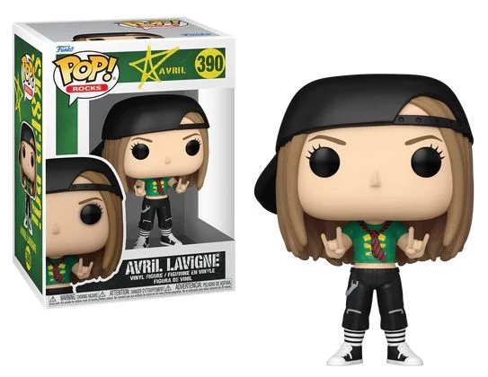 Avril Lavigne POP! Rocks Vinyl Figura - Sk8ter Boi 9 cm #390