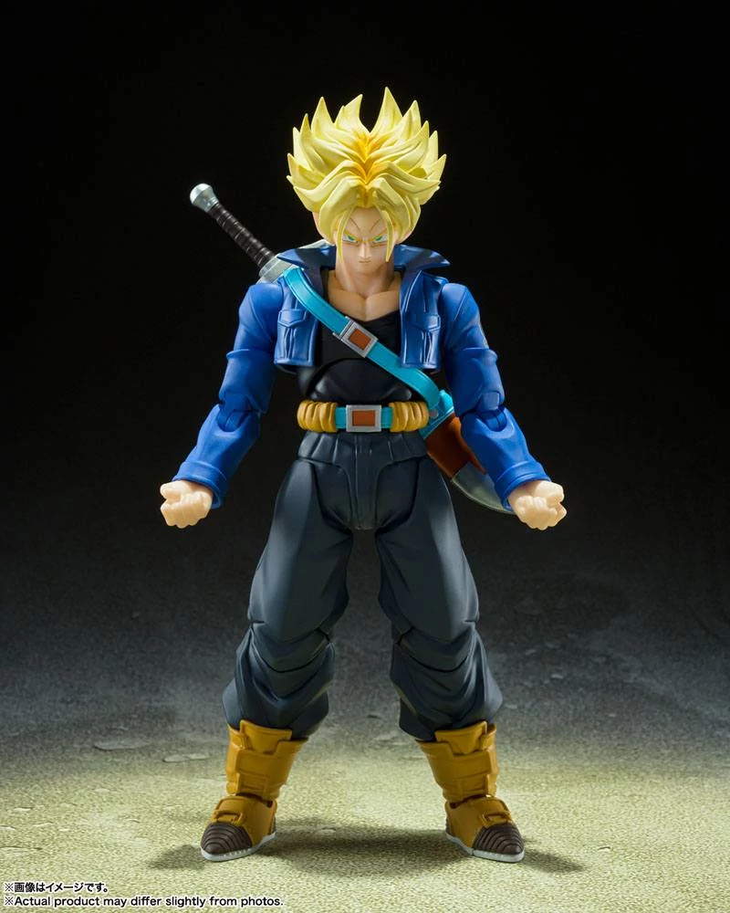 Dragon Ball Z S.H. Figuarts Akciófigura - Super Saiyan Trunks (The Boy From The Future) 14 cm