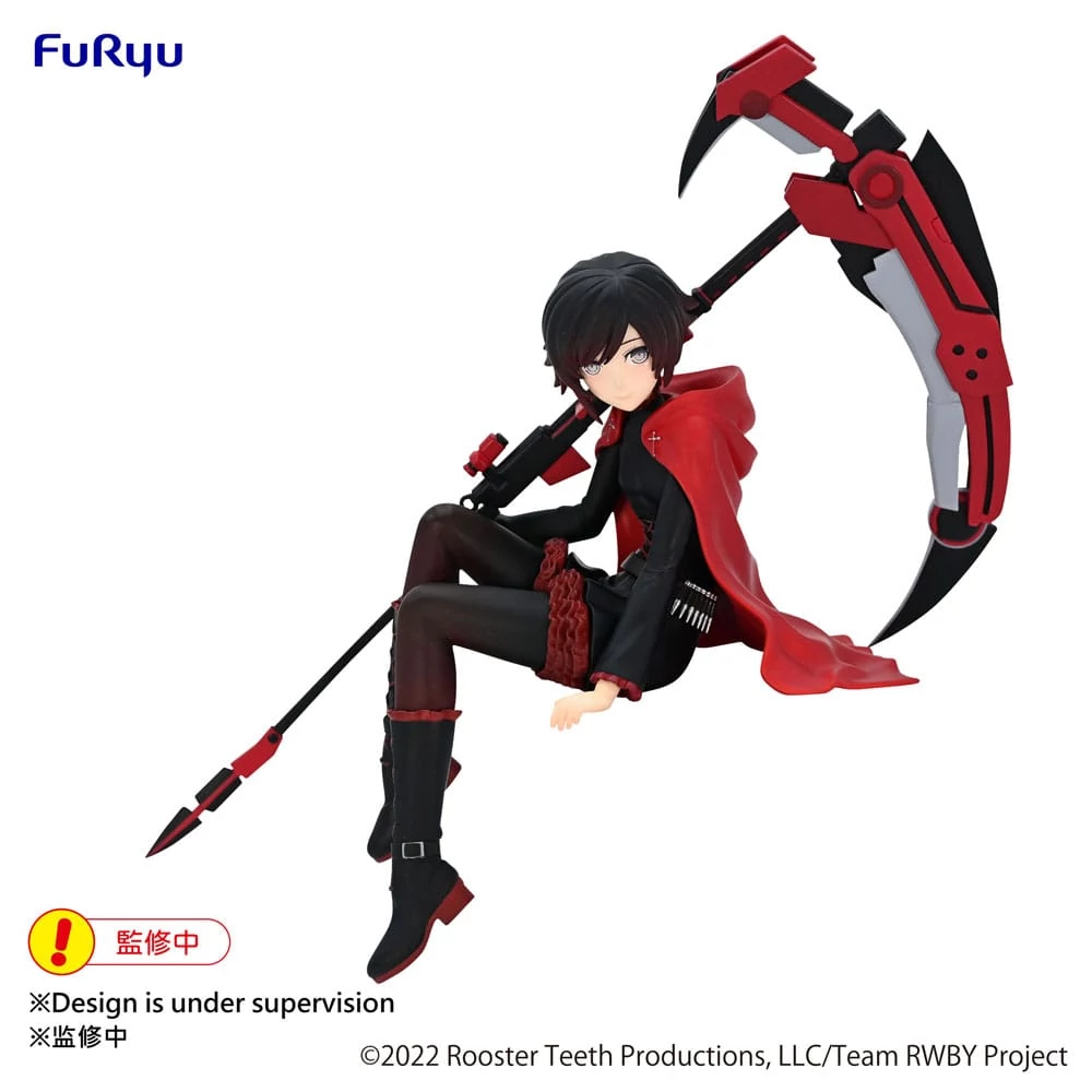 RWBY: Ice Queendom Noodle Stopper PVC Szobor - Ruby Rose 14 cm