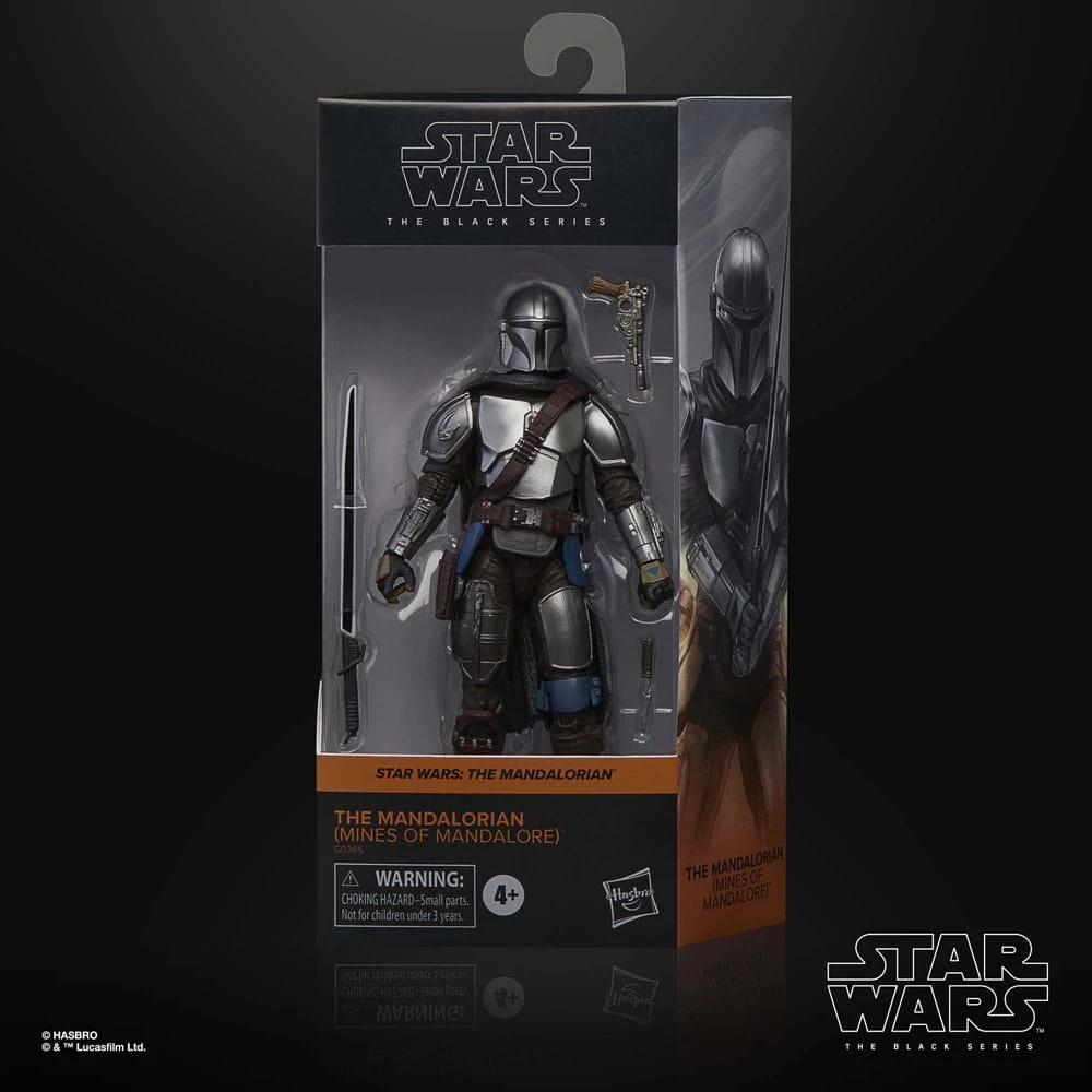Star Wars: The Mandalorian Black Series Akciófigura - Mando (Mine of Mandalore) 15 cm