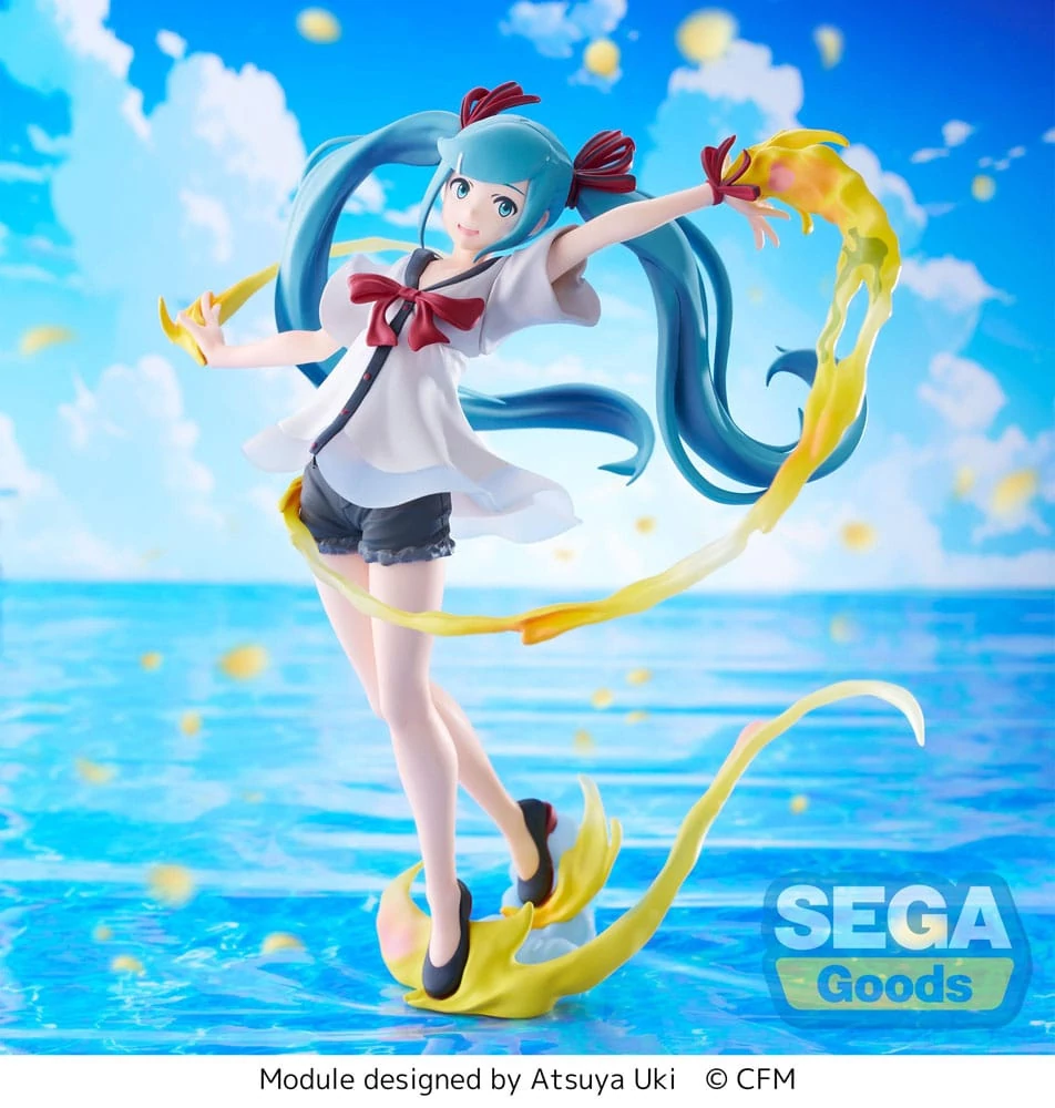 Hatsune Miku: Project DIVA MEGA39's Luminasta PVC Szobor - Hatsune Miku Shiny T.R. 22 cm