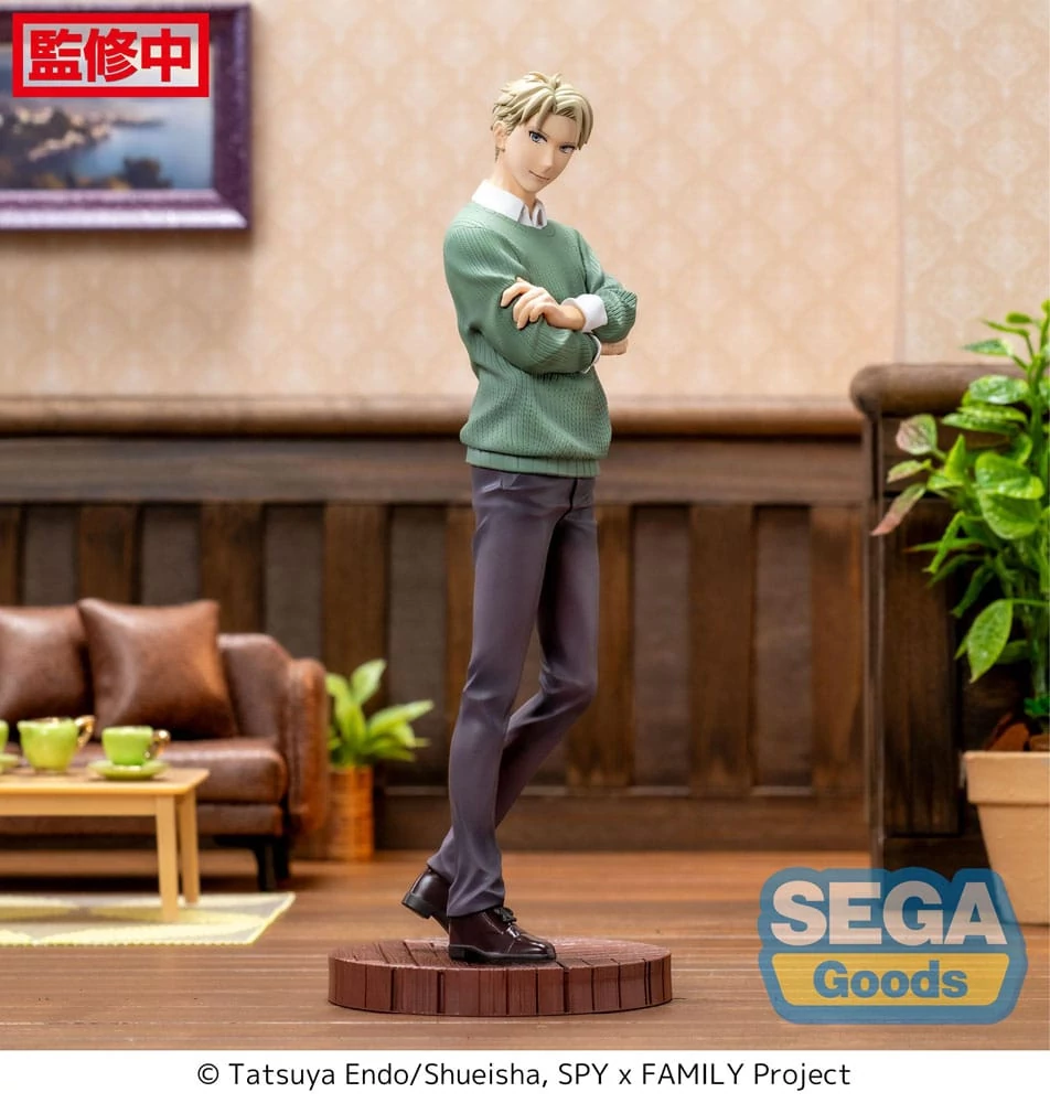 Spy x Family Luminasta PVC Szobor - Loid Forger Season 1 Cours 2 ED Coordination Ver. 22 cm