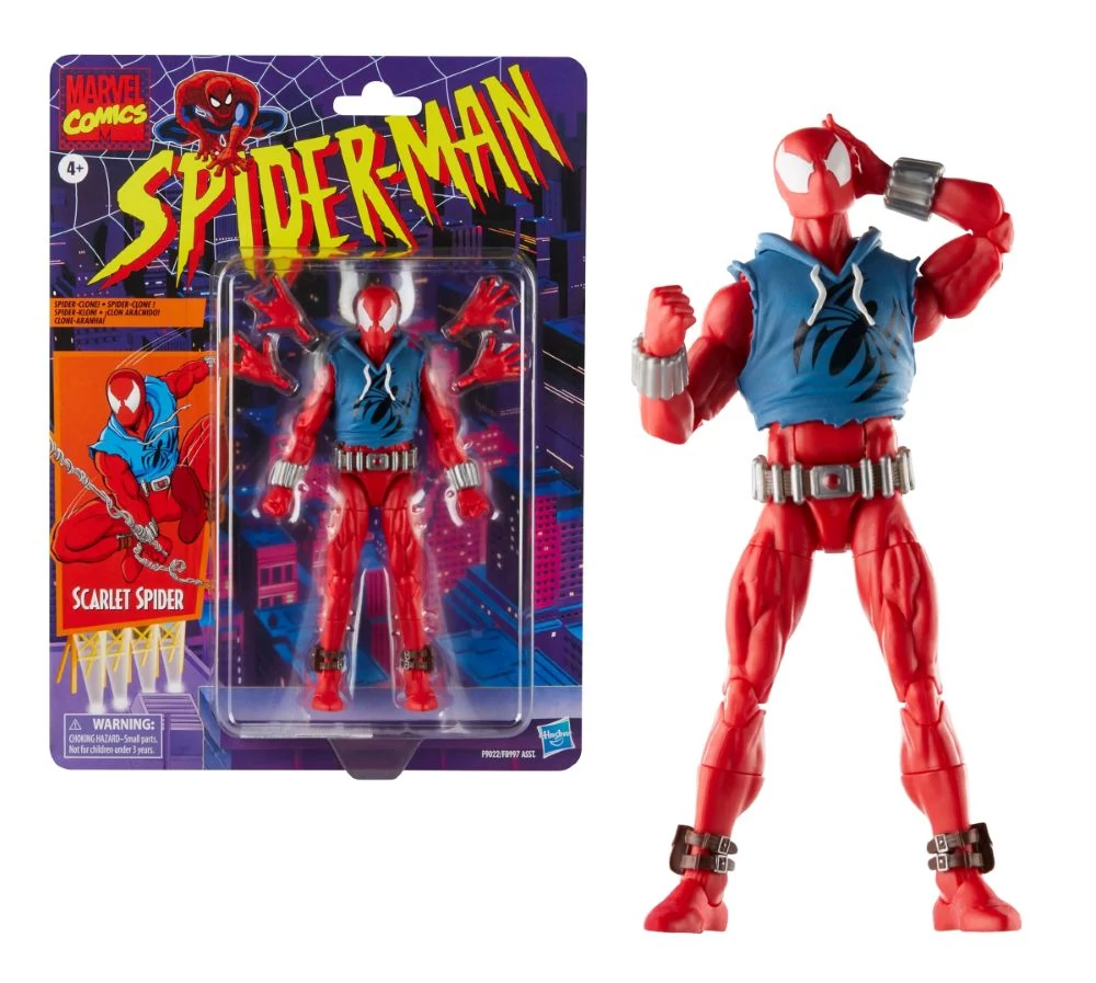 Spider-Man Marvel Legends Akciófigura - Scarlet Spider 15 cm