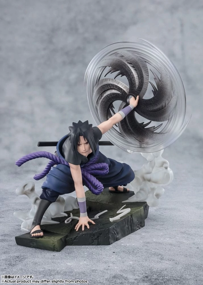 Naruto Shippuden FiguartsZERO Extra Battle PVC Szobor - Sasuke Uchiha -The Light & Dark of the Mange