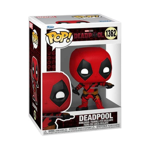 Deadpool 3 POP! Vinyl Figura - Deadpool 9 cm #1362