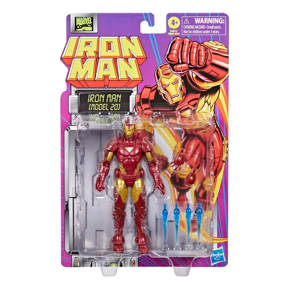 Marvel Comics Marvel Legends Akciófigura - Iron Man (Model 20) 15 cm