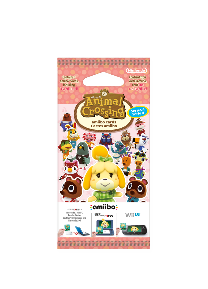 Animal Crossing amiibo Card Pack Series 4