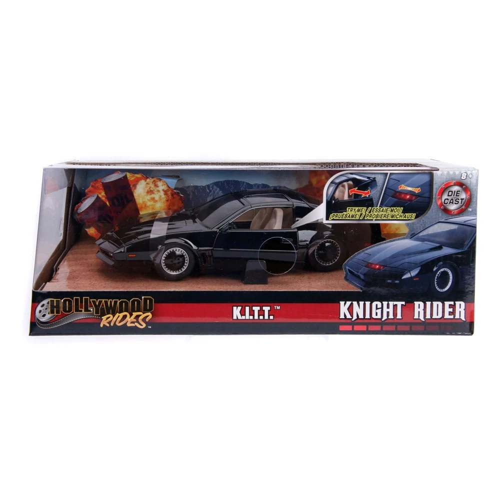 Knight Rider Diecast Model 1/24 1982 Ponitac Trans AM K.I.T.T.