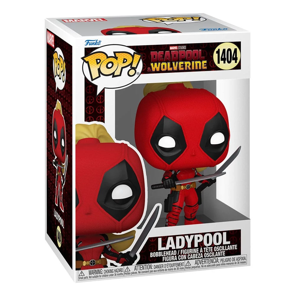 Deadpool 3 POP! Marvel Vinyl Figura - Ladypool 9 cm #1404
