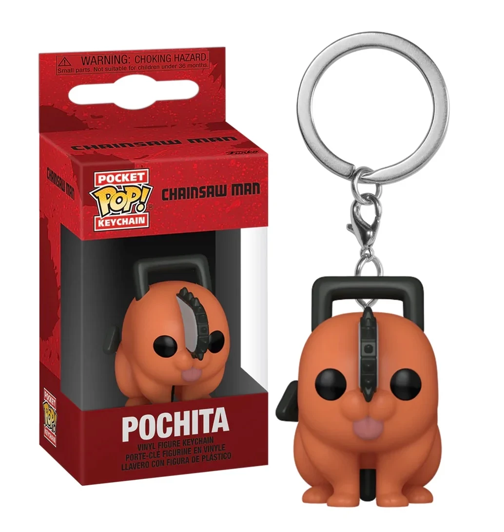Chainsaw Man Pocket POP! Kulcstartó - Pochita