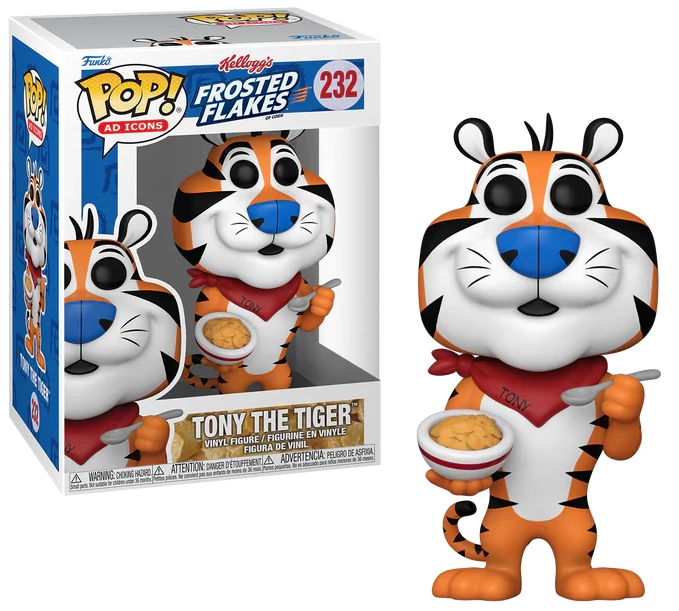 Kellogg's POP! AD Icon Figura - Tony the Tiger ('84) 9 cm #232