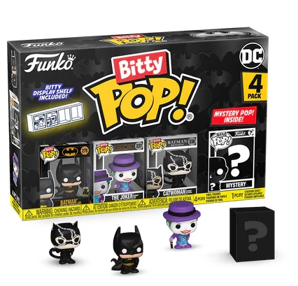 Batman 85th Anniversary Bitty POP! Figurák - Batman 2.5cm
