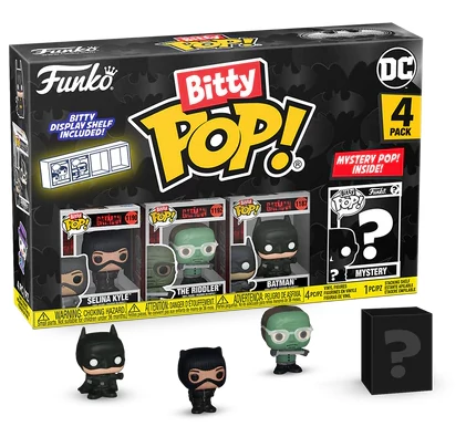 Batman 85th Anniversary Bitty POP! Figurák - Catwoman 2.5cm