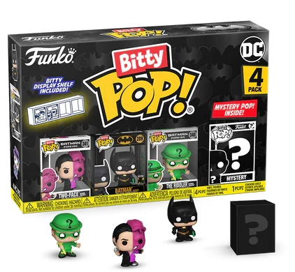 Batman 85th Anniversary Bitty POP! - Two Face 2.5 cm