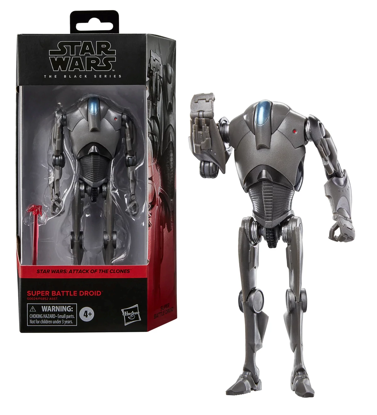 Star Wars: Attack of the Clones Black Series Akciófigura - Super Battle Droid 15 cm