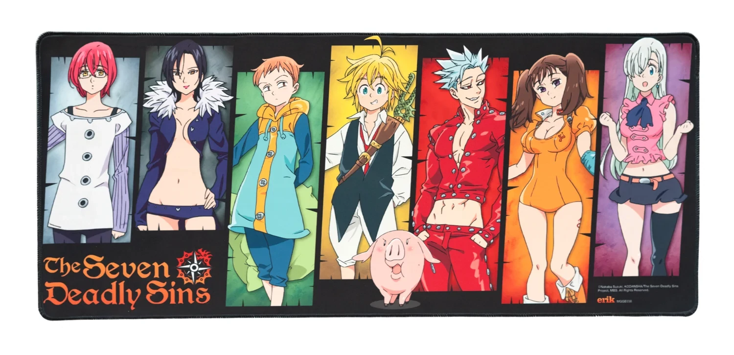 The Seven Deadly Sins XL Egérpad