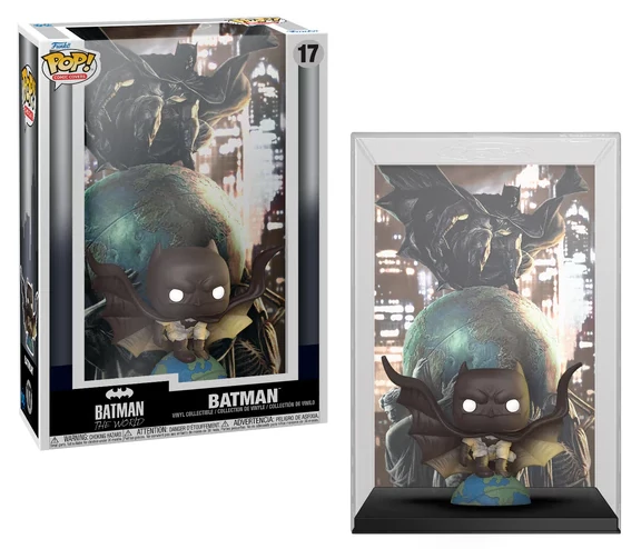 DC POP! Comic Cover Figura - Batman The World 9 cm #17