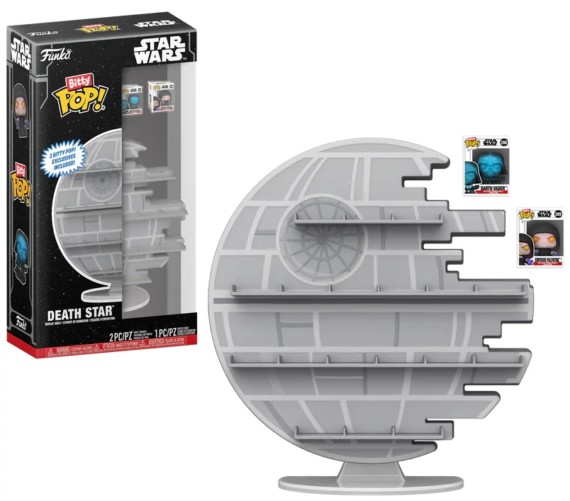 Star Wars Bitty POP! Display - Death Star 2.5 cm
