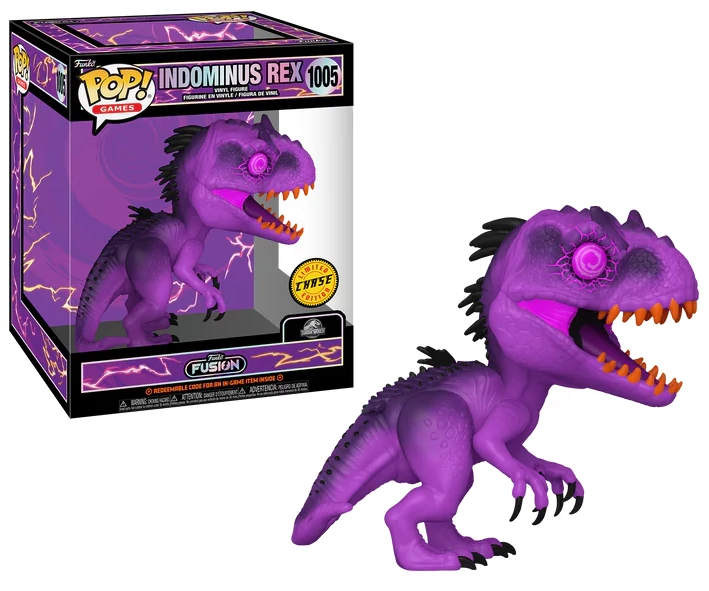 Funko Fusion Super Sized POP! Figura - Indominus Rex (CHASE) 15 cm #1005