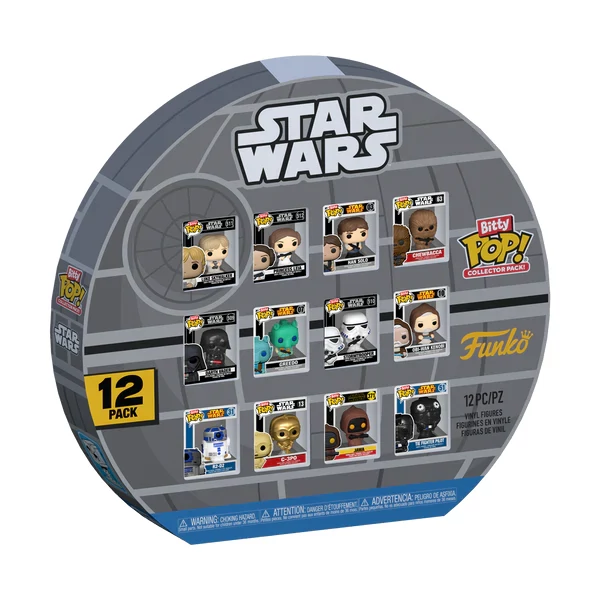Star Wars 12 Darabos Bitty POP! Figura Szett 2.5 cm