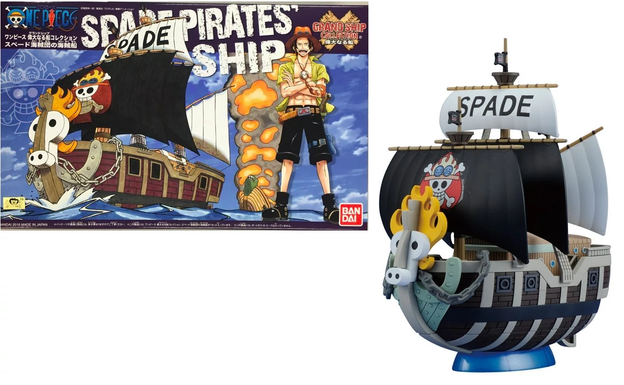 One Piece Modell - Ship - Spade Pirates