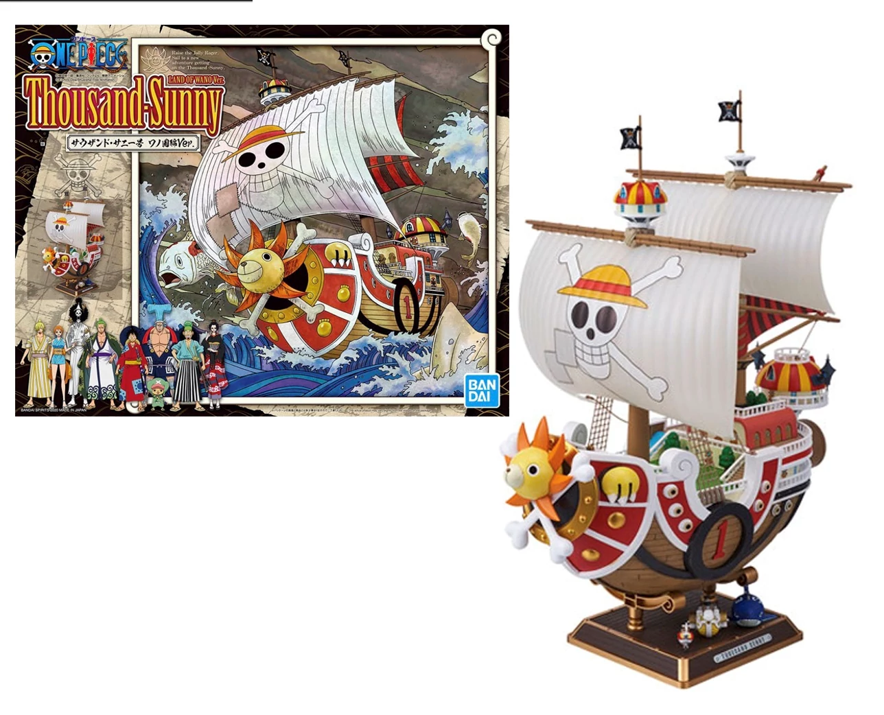One Piece Modell - Ship - Thousand Sunny Land of Wanokuni Ver. 30 cm