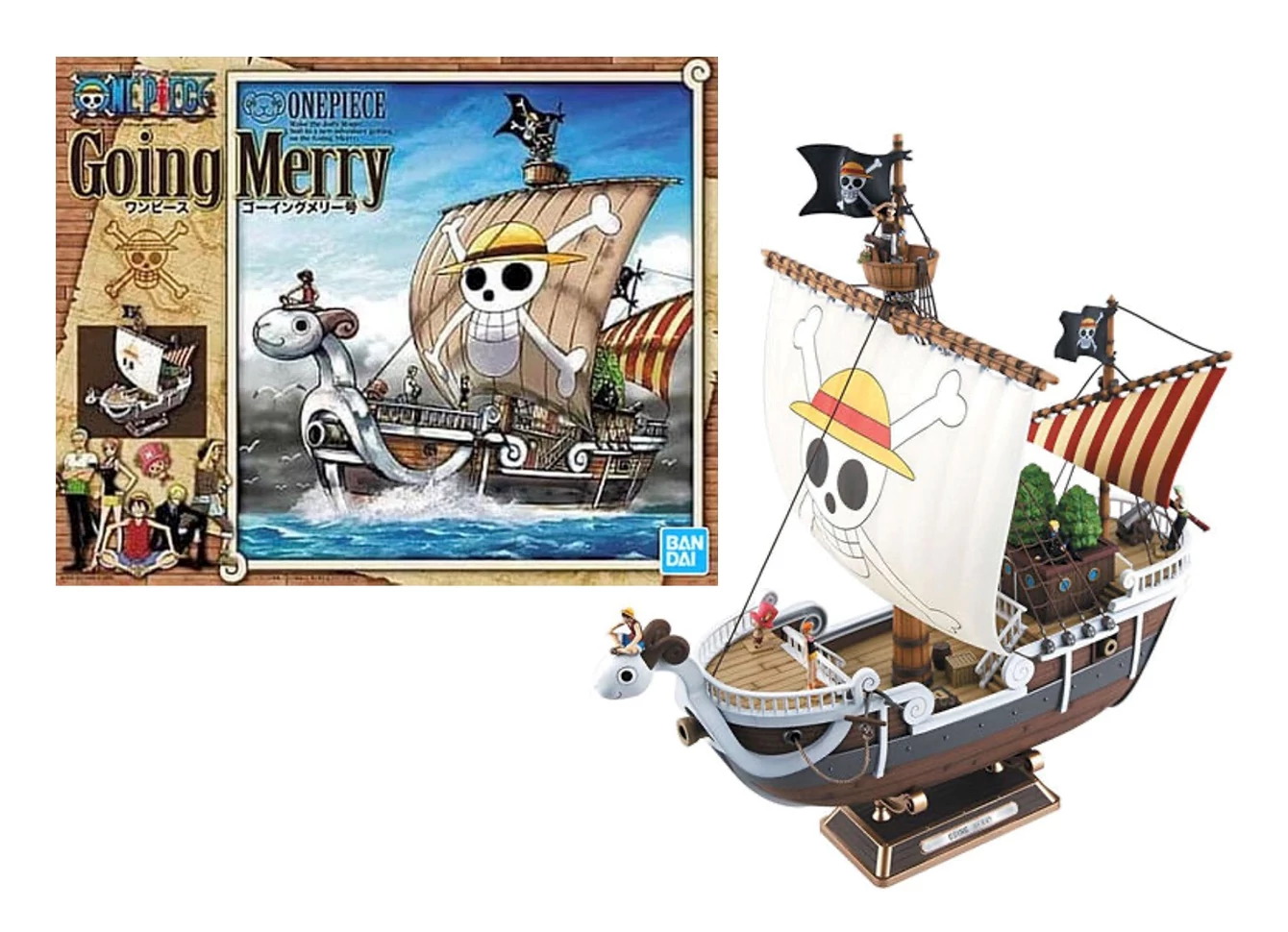 One Piece Modell - Hajó - Going Merry 30 cm