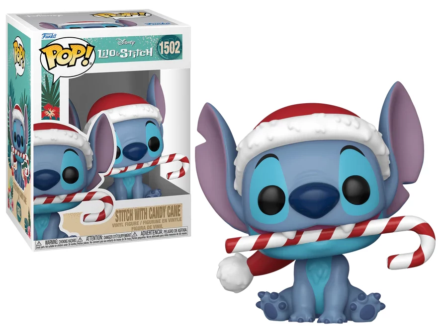Lili & Stitch POP! Disney Figura - Stitch with candy cane #1502