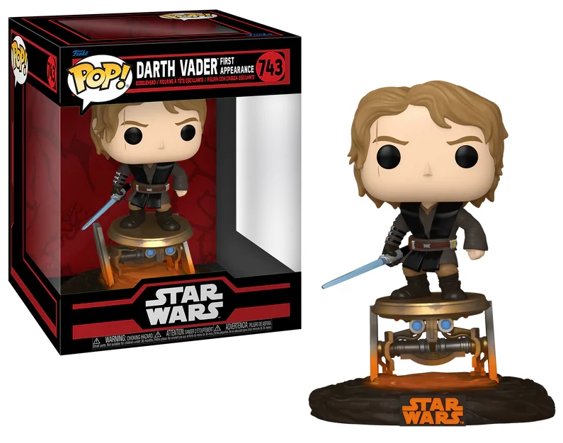 Star Wars POP! Rides Deluxe Figura - Darth Vader (First Appearance) #743