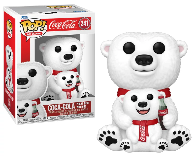 Coca-Cola POP! & Buddy Figura - Coca-Cola Polar Bear with Cub #241