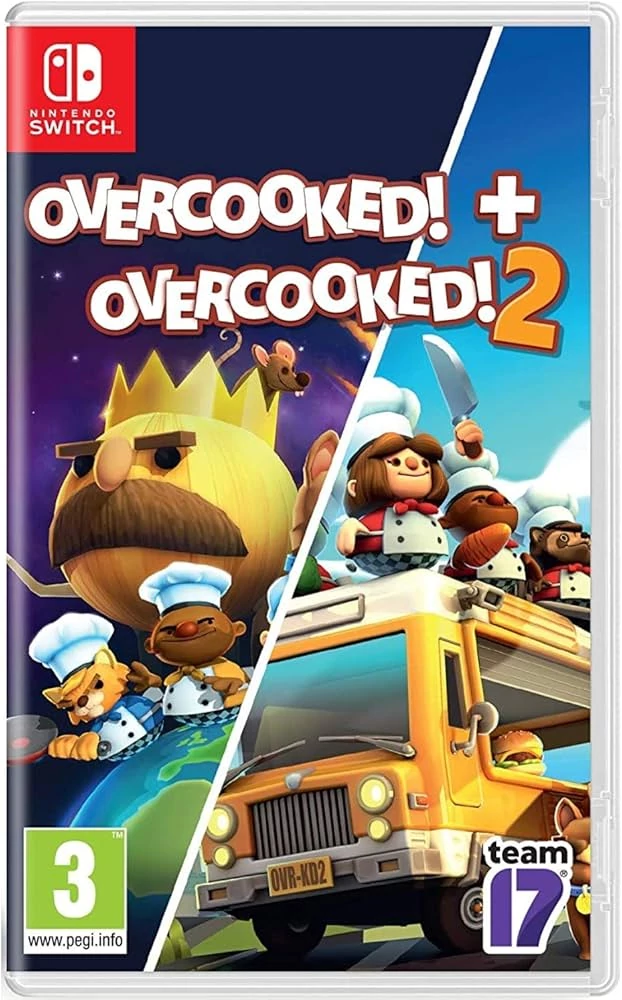 Overcooked + Overcooked 2 Double Pack (Switch)