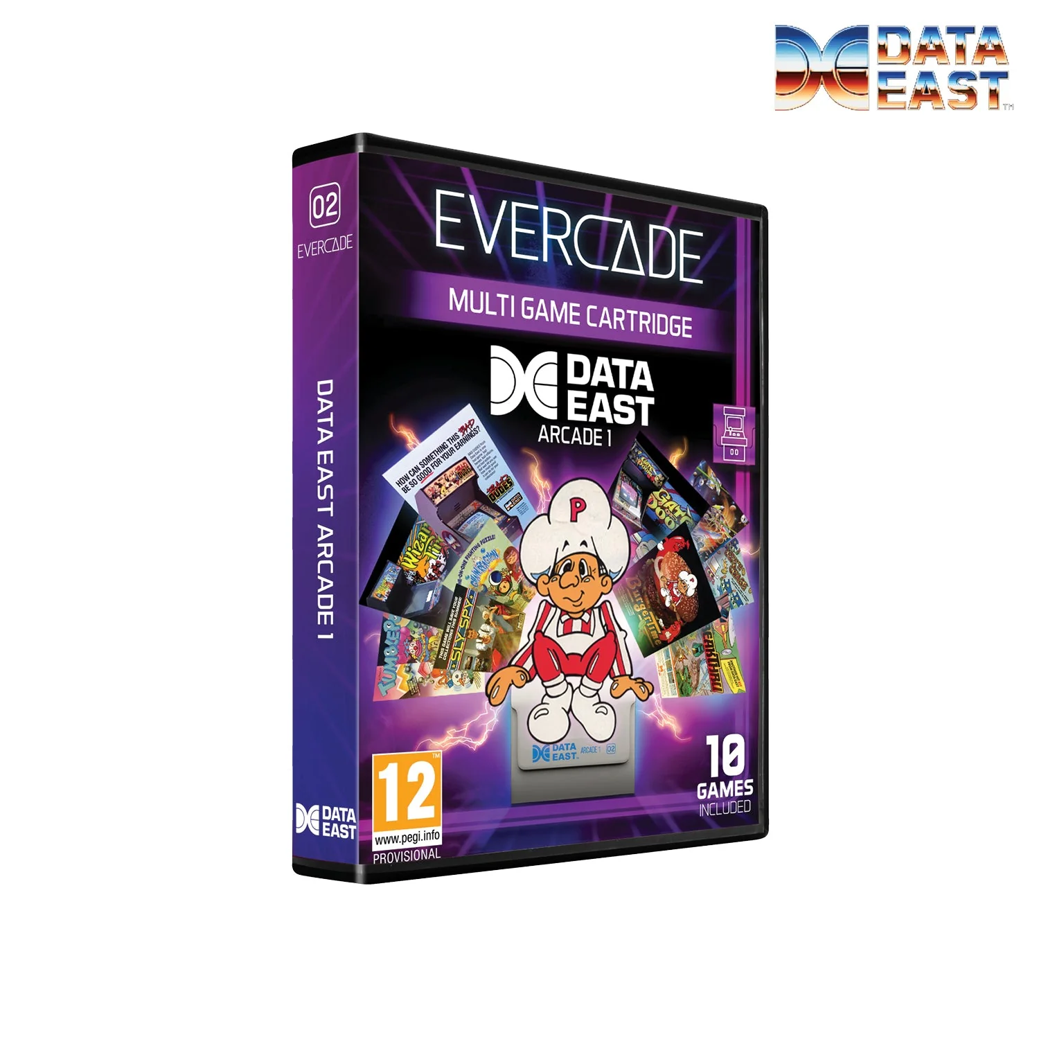 Data East Arcade Cartridge 1 (Evercade)