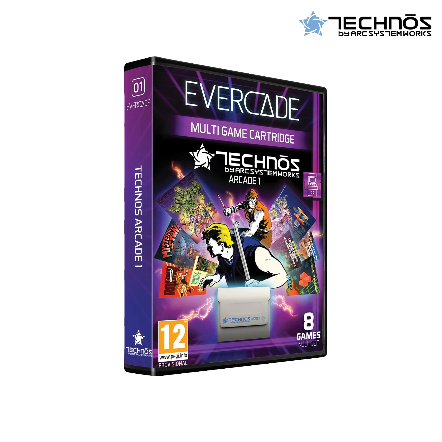 Technos Arcade Cartridge 1 (Evercade)