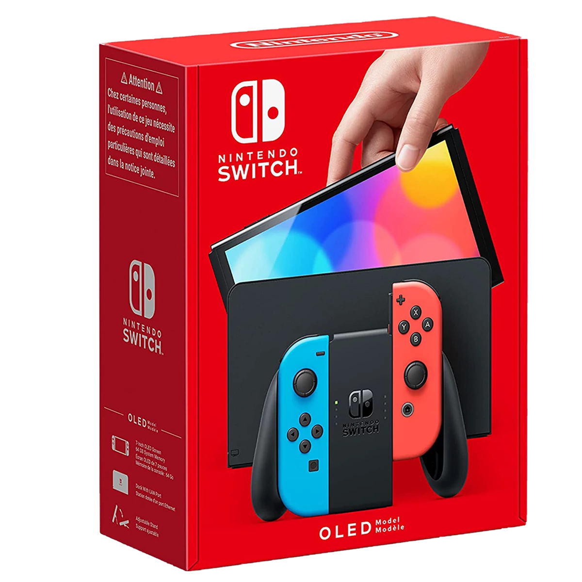 Nintendo Switch OLED Model Neon Blue / Neon Red