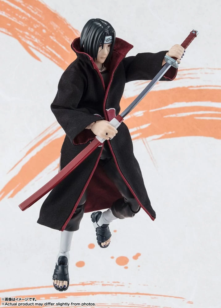Naruto Shippuden S.H. Figuarts Akciófigura - Itachi Uchiha NarutoP99 Edition 15 cm