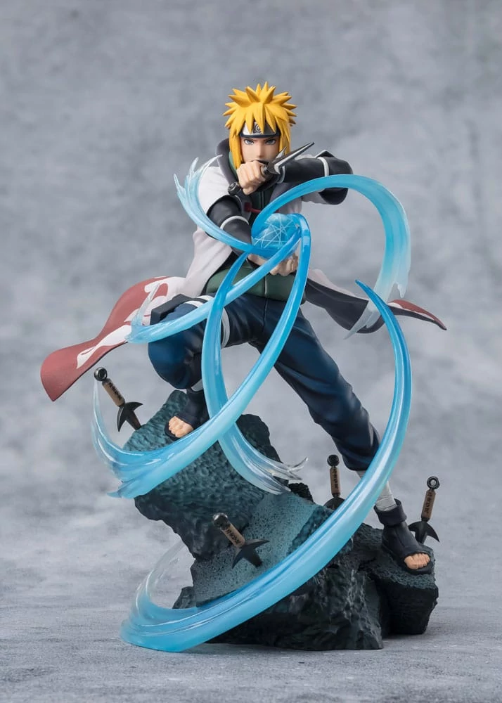 Naruto Shippuden FiguartsZERO Extra Battle PVC Szobor - Minato Namikaze-Rasengan- 20 cm